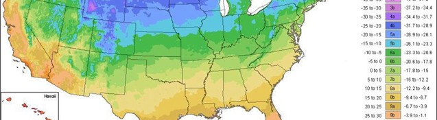 usda hardiness zones