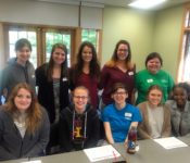 Reiman Gardens summer 2019 interns smiling